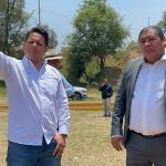 Recibe Eddy Roldán al Secretario del Medio Ambiente del Estado en la Reserva natural de las Cuevas en Contla