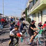 Con Excelente participación Realizan en Contla la rodada Ciclista Infantil